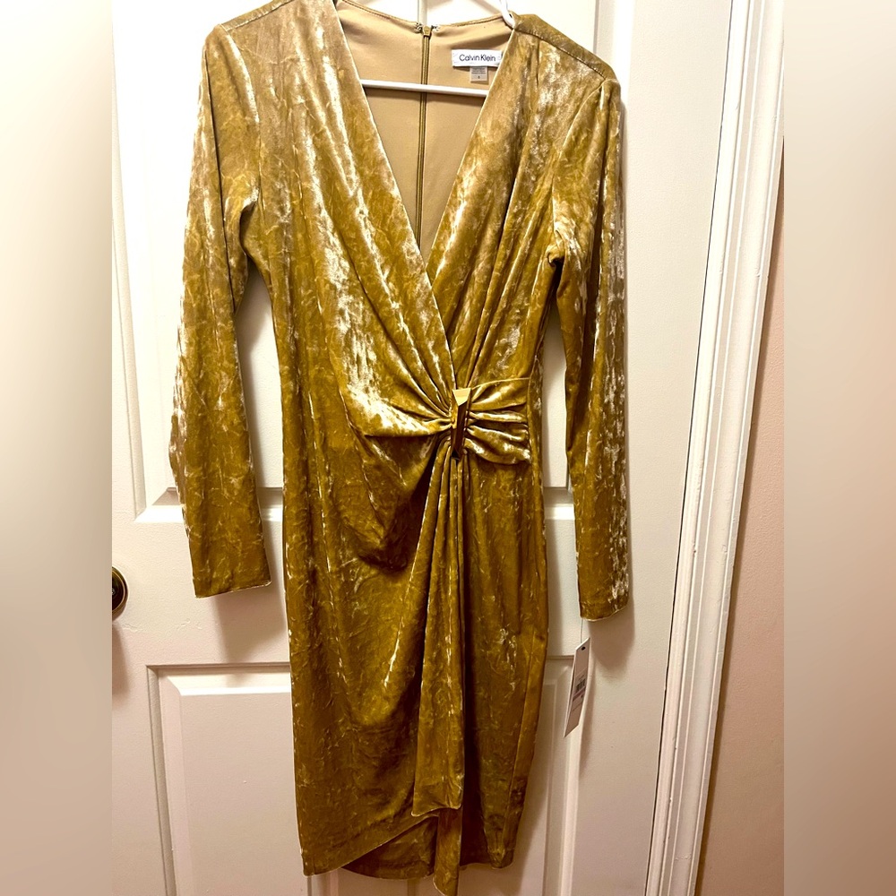 Velvet formal dress NWT